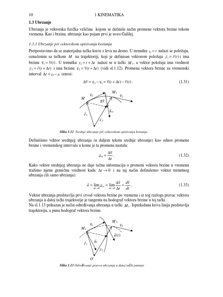 Kinematika 2 | PDF