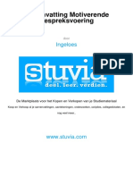 Stuvia 55152 Motiverende Gespreksvoering Samenvatting F PDF