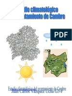 Estudio Climatológico de Cambre (A Coruña, España)