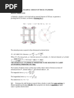 Example-Design of Thick Cylinders