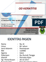 Lapsus Keratitis