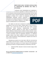 Proyecto Saneamiento Fisico Legal y Estudio A Detalle para La Obtencion Del Certificado de Defensa Civil para El Institucion Educativa