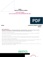 Unit 1 Human Settlement Planning