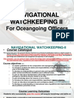 Navigational Watchkeeping Course