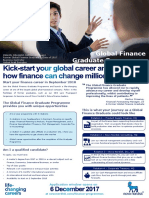 Global Finance Graduate Programme, Novo Nordisk