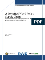 A Torrefied Wood Pellet Supply Chain