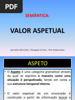Semântica - Valor Aspetual