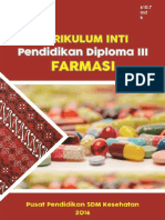 Kurikulum Inti d3 Farmasi 2016