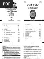 Cardiofrequenzimetro RUN TEC