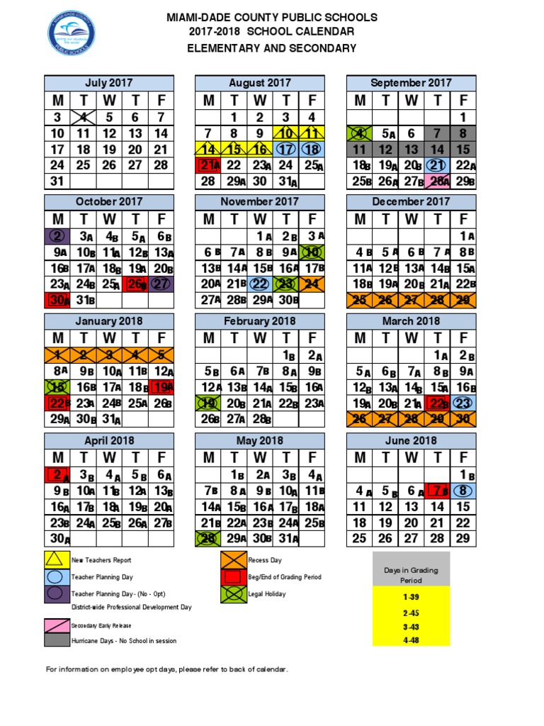 Revised Ab Calendar 2017-2018 | Pdf | Academic Term | Schools