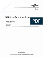 GAP Interface Specification - 600dpi