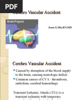 Download Cerebro Vascular Accident by Jayvee Novenario Casaljay SN36676064 doc pdf