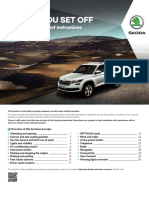 Skoda Kodiaq - Brief Instructions English