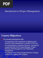 Introduction To Project Management