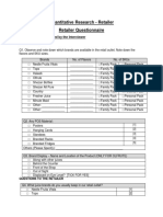 Questionnaire For Olfrute