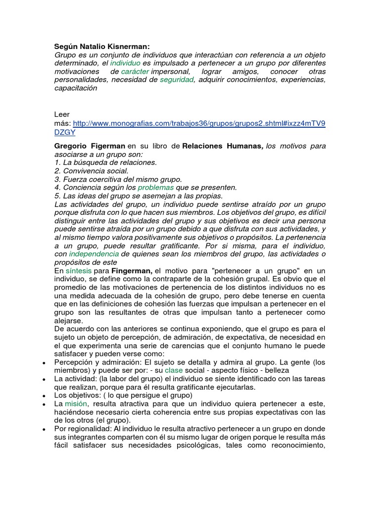 Según Natalio Kisnerman | PDF | Libertad | Adultos