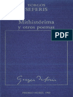 Seferis Yorgos - Mythistorima Y Otros Poemas.pdf