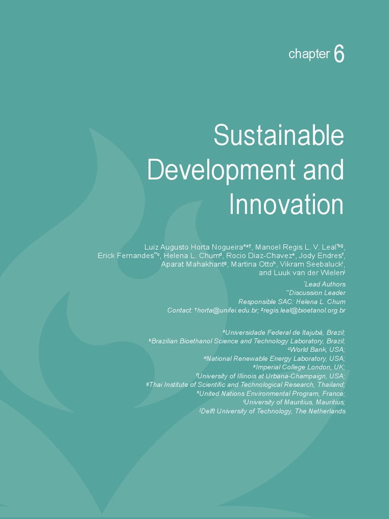 Bioenergy's Role in Sustainable Development | PDF | Bioenergy | Power ...