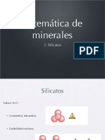 Silicatos Resumen