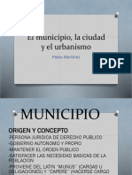 Clasificación Del Municipio