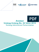 Anotasi UU Administrasi Pemerintahan