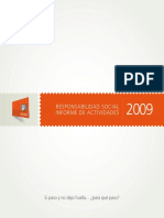 Informe Tarjeta Naranja RSE 2009