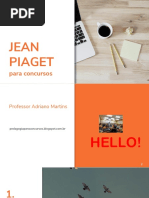 JEAN PIAGET para concursos