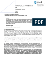 2011 a Importancia Da Interacao Na Experiencia Do Visitante No Museu