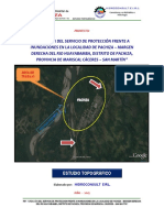 Estudio Topográfico para Proyecto de Protección contra Inundaciones