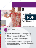 Personality, Lifestyles, and The Self-Concept