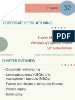 Corporate Restructuring: Principles of Corporate Finance