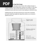 Types of Rain Gauges Explained | PDF | Rain | Clouds, Fog And Precipitation