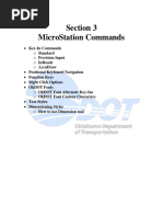 Microstation Commands