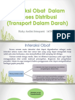 Interaksi Obat Dalam Proses Distribusi