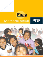 Memoria - Anual - 2015 Region Piura PDF