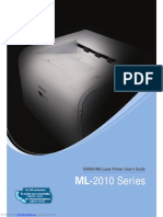 ML-2010 Series: SAMSUNG Laser Printer User's Guide