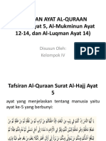 Tafsiran Ayat Al-Quraan