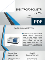 Spektrofotometri Uv-Vis