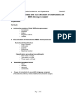 Addressing Modes and Classification of Instructions of 8085 Microprocessor