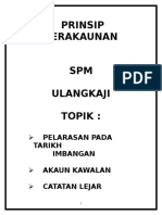 SPM ULANGKAJI PRINSIP PERAKAUNAN