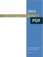 Youth Civic Engagement & Leadership: Rachel Clement, Mary Deering, Rindala Mikhael & Carmina Villa-Garcia