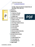 (Introduction... ) : "" """" - . - . - . - . - . - 20/10/2011 Roof Truss Guide - Design and Constru