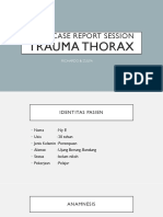 CRS TRAUMA THORAX (Kontusio Paru + Multiple Costae Fraktur) 1