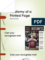 Anatomy of A Printed Page