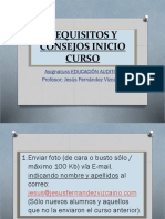 1.requisitos y Consejos Inicio Curso