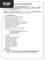 How to Create a Template in Joomla