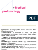 Medical Protozoology. 1