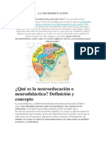 La Neuroeducación