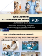 TEN Reason Of veterinarian are worst investor by Dr.Jibachha Sah 