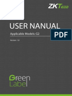 UserManual ZKT_G2
